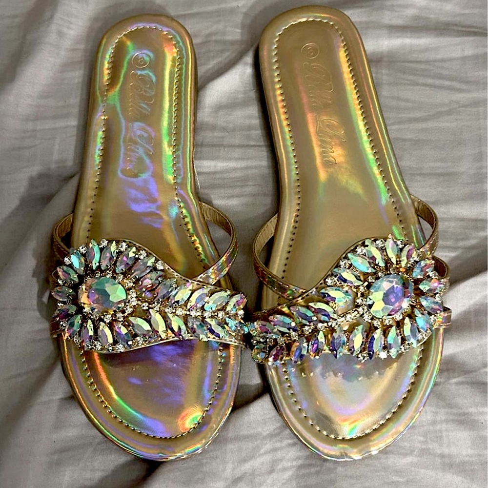 Gold Sandals